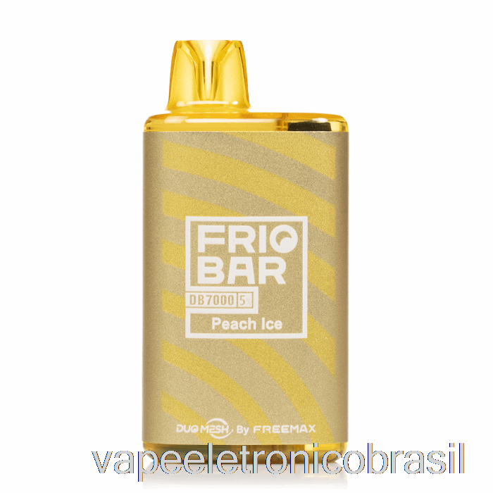 Vape Eletrônico Freemax Friobar Db7000 Descartável Pêssego Gelo